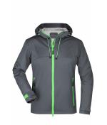 Femme Veste trekking femme Gris-fer/vert 8280