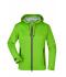 Femme Veste trekking femme Vert-printemps/gris-fer 8280