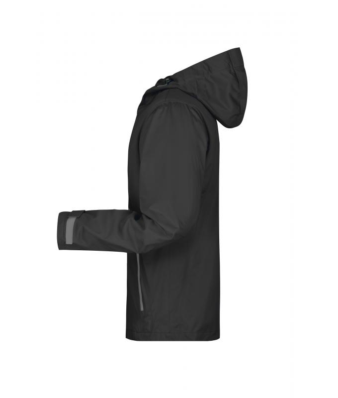 Men Men's Outdoor Jacket Black/silver 8281