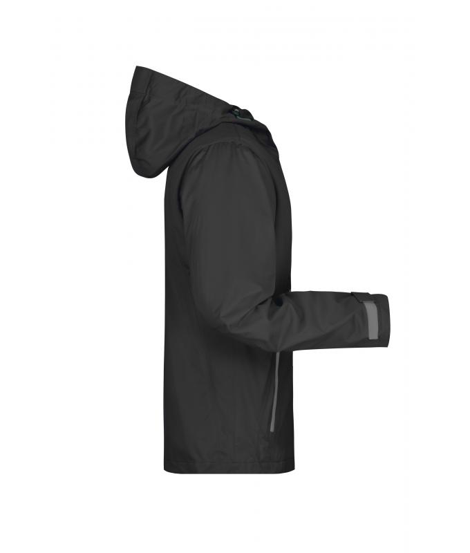 Men Men's Outdoor Jacket Black/silver 8281