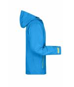 Heren Men's Outdoor Jacket Aqua/chemisch geel 8281