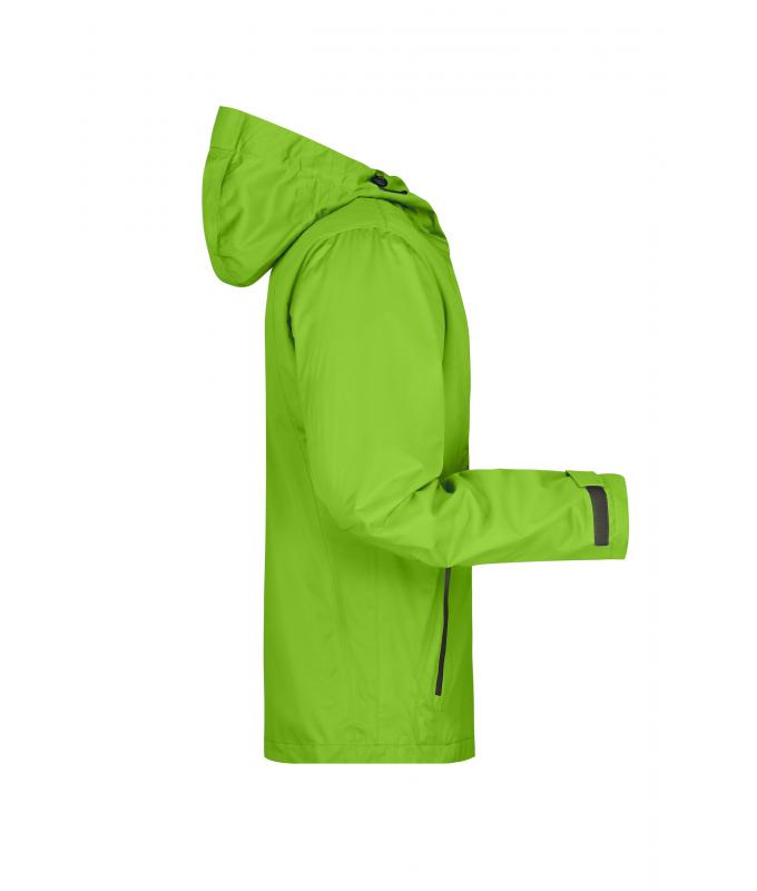 Men Men's Outdoor Jacket Spring-green/iron-grey 8281