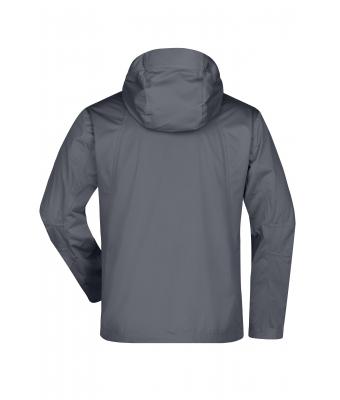 Heren Men's Outdoor Jacket Ijzergrijs/groen 8281