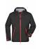 Homme Veste trekking homme Noir/rouge 8281