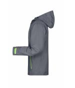 Homme Veste trekking homme Gris-fer/vert 8281