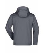 Homme Veste trekking homme Gris-fer/vert 8281