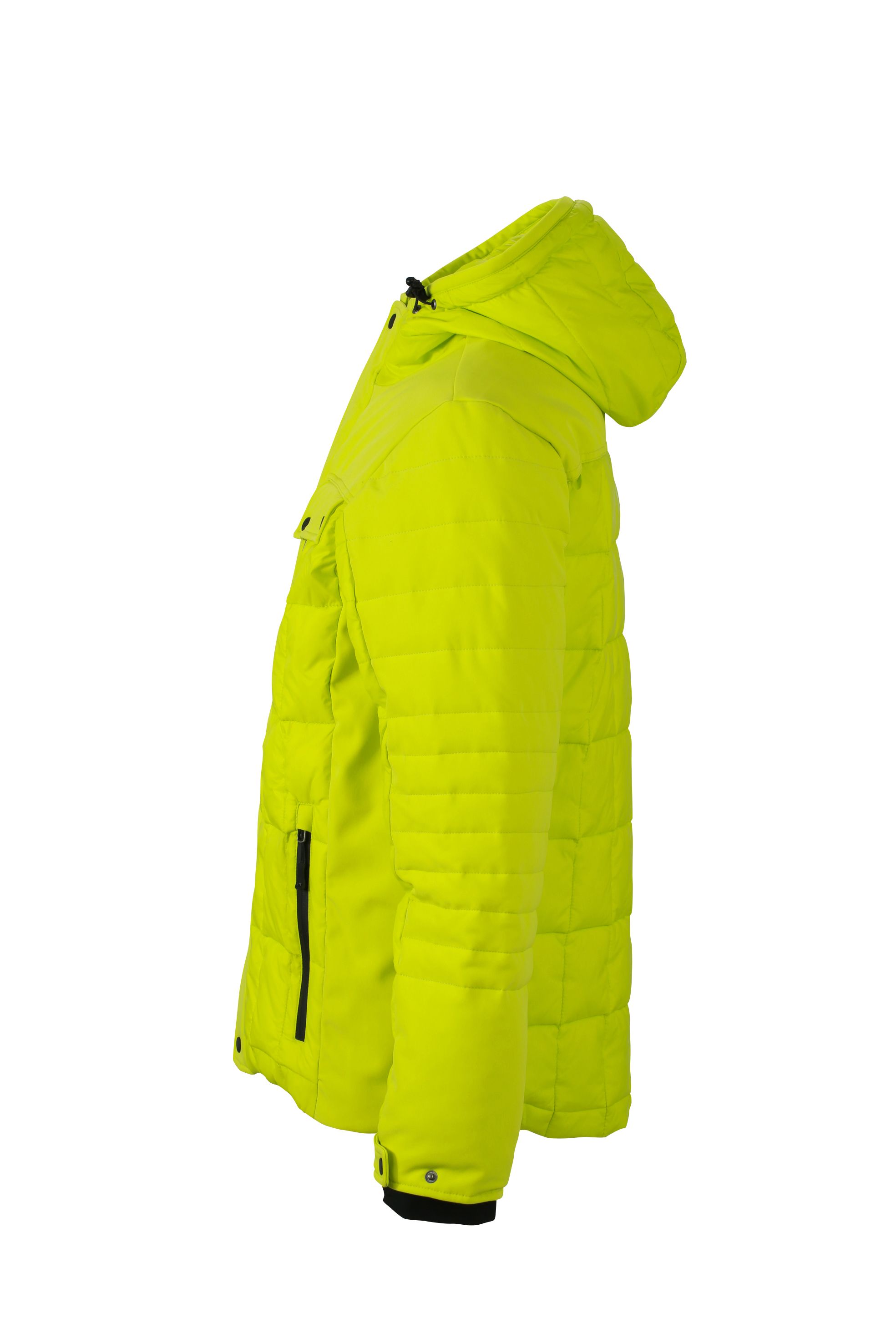 Men Men's Wintersport Jacket Acidyellow/blackDaiber