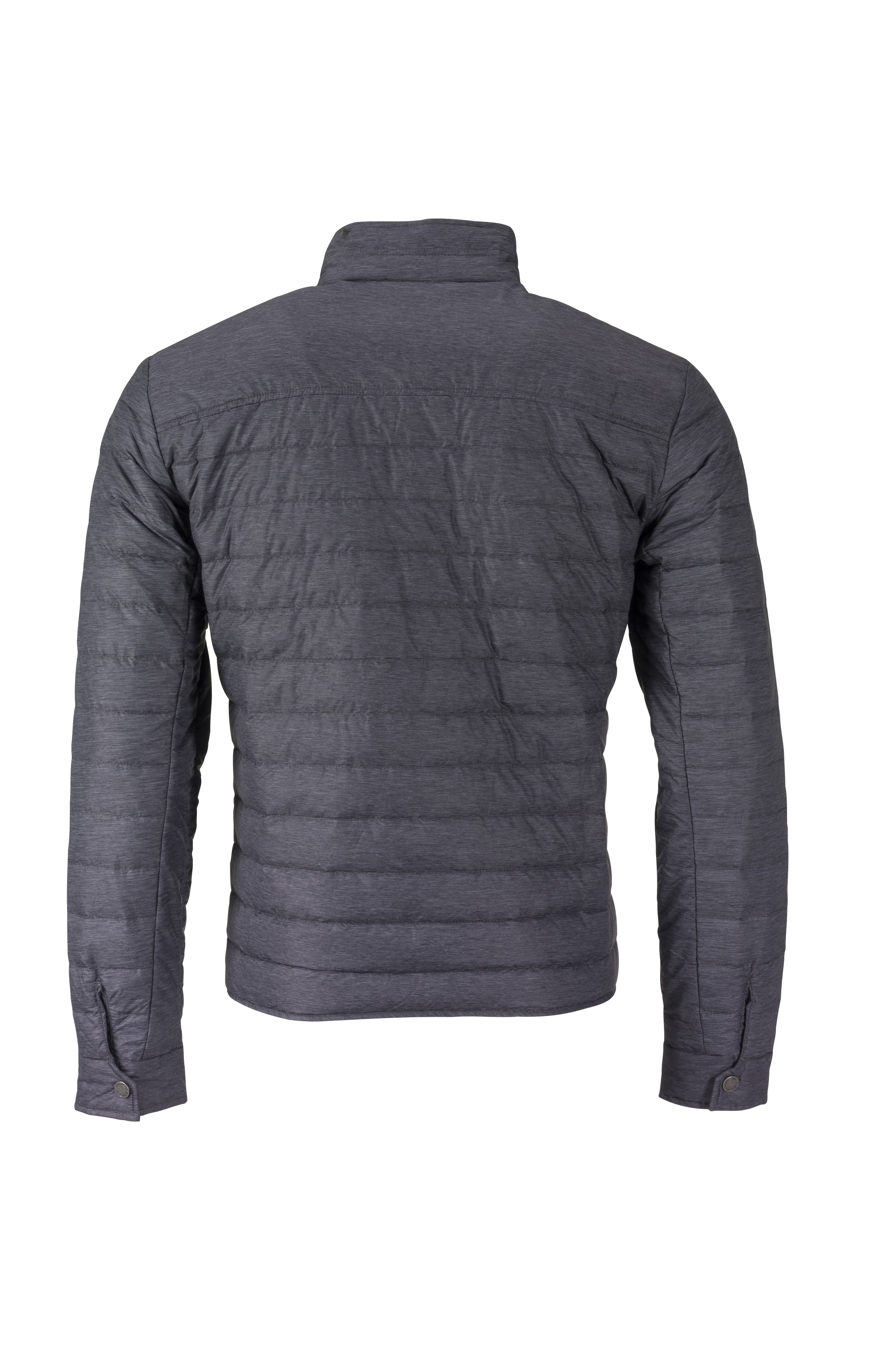 Men Men's Lightweight Down Jacket BlackmelangeDaiber