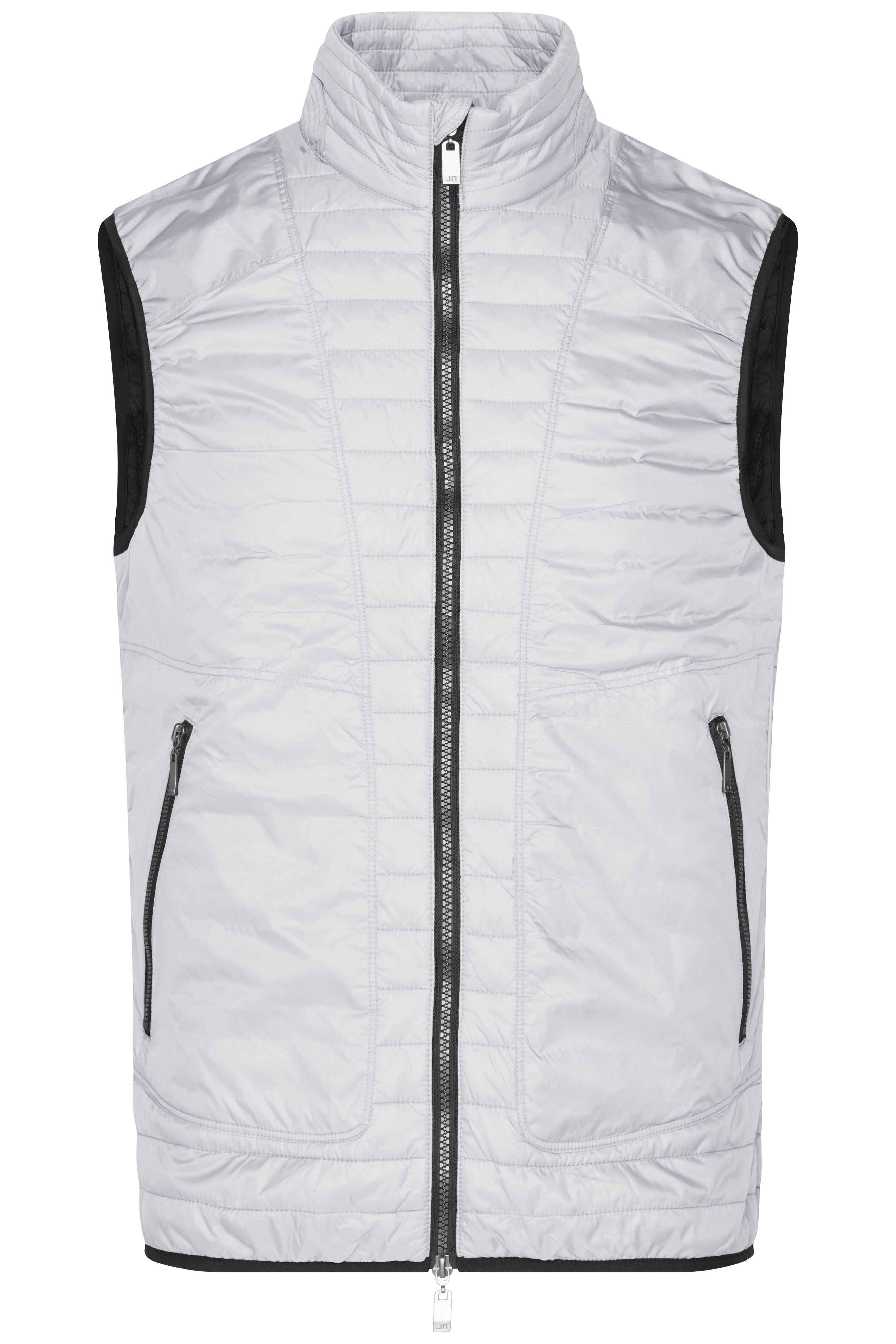 Men Men's Lightweight Vest Silver/blackDaiber