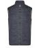 Herren Men's Lightweight Vest Black/silver 8335