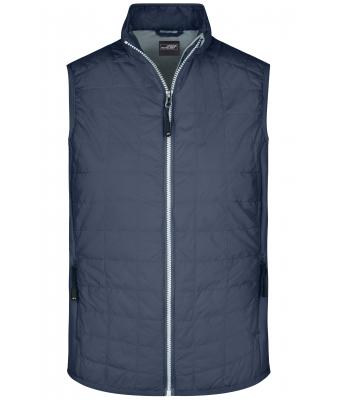 Herren Men's Hybrid Vest Navy/silver 8344