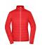 Damen Ladies' Hybrid Jacket Light-red/silver 8345