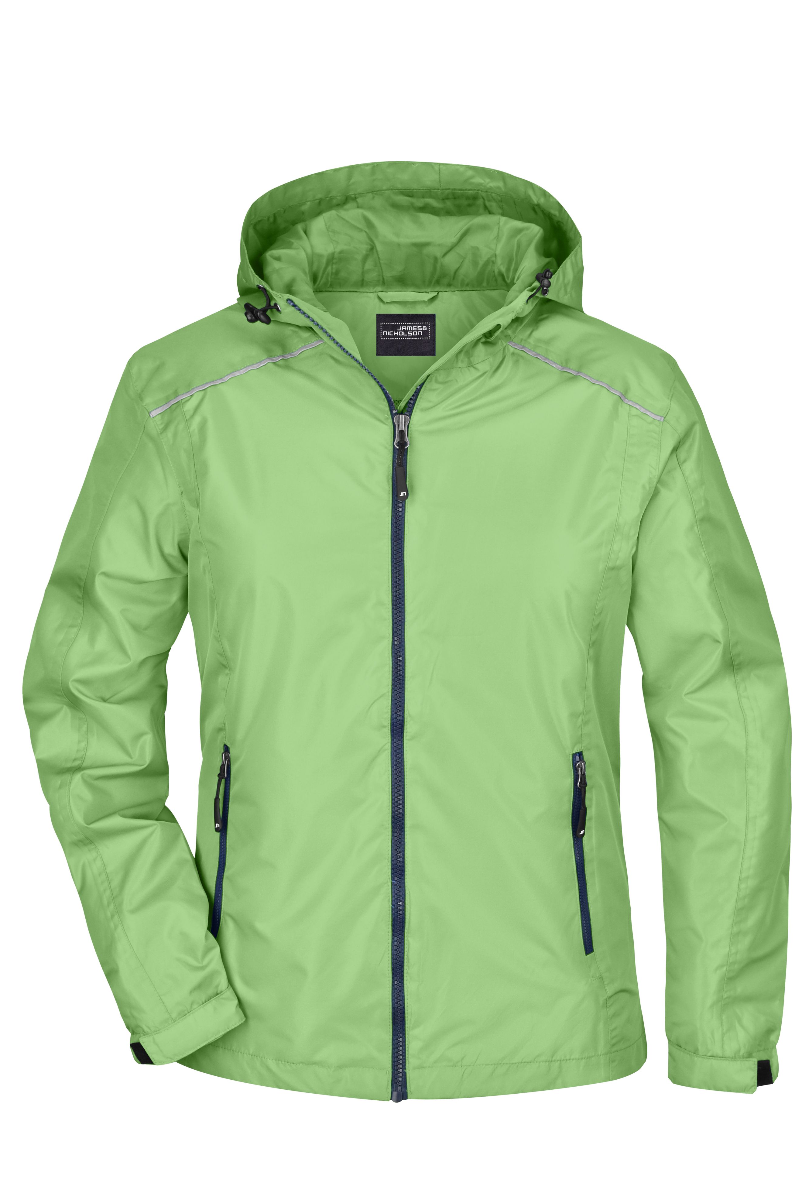 Ladies Ladies' Rain Jacket Springgreen/navyDaiber