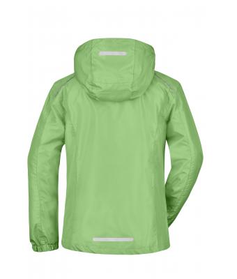 Damen Ladies' Rain Jacket Spring-green/navy 8371