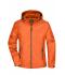 Damen Ladies' Rain Jacket Orange/carbon 8371