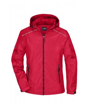 Ladies Ladies' Rainjacket Red/black 8371