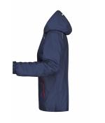 Ladies Ladies' Rainjacket Navy/red 8371