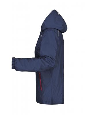 Ladies Ladies' Rainjacket Navy/red 8371