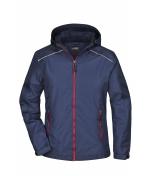 Ladies Ladies' Rainjacket Navy/red 8371