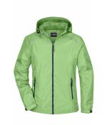 Ladies Ladies' Rainjacket Spring-green/navy 8371
