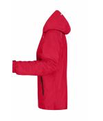 Dames Ladies' Rainjacket Rood/zwart 8371
