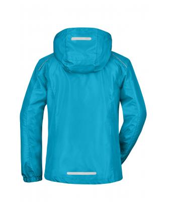 Femme Veste coupe-vent femme Turquoise/gris-fer 8371