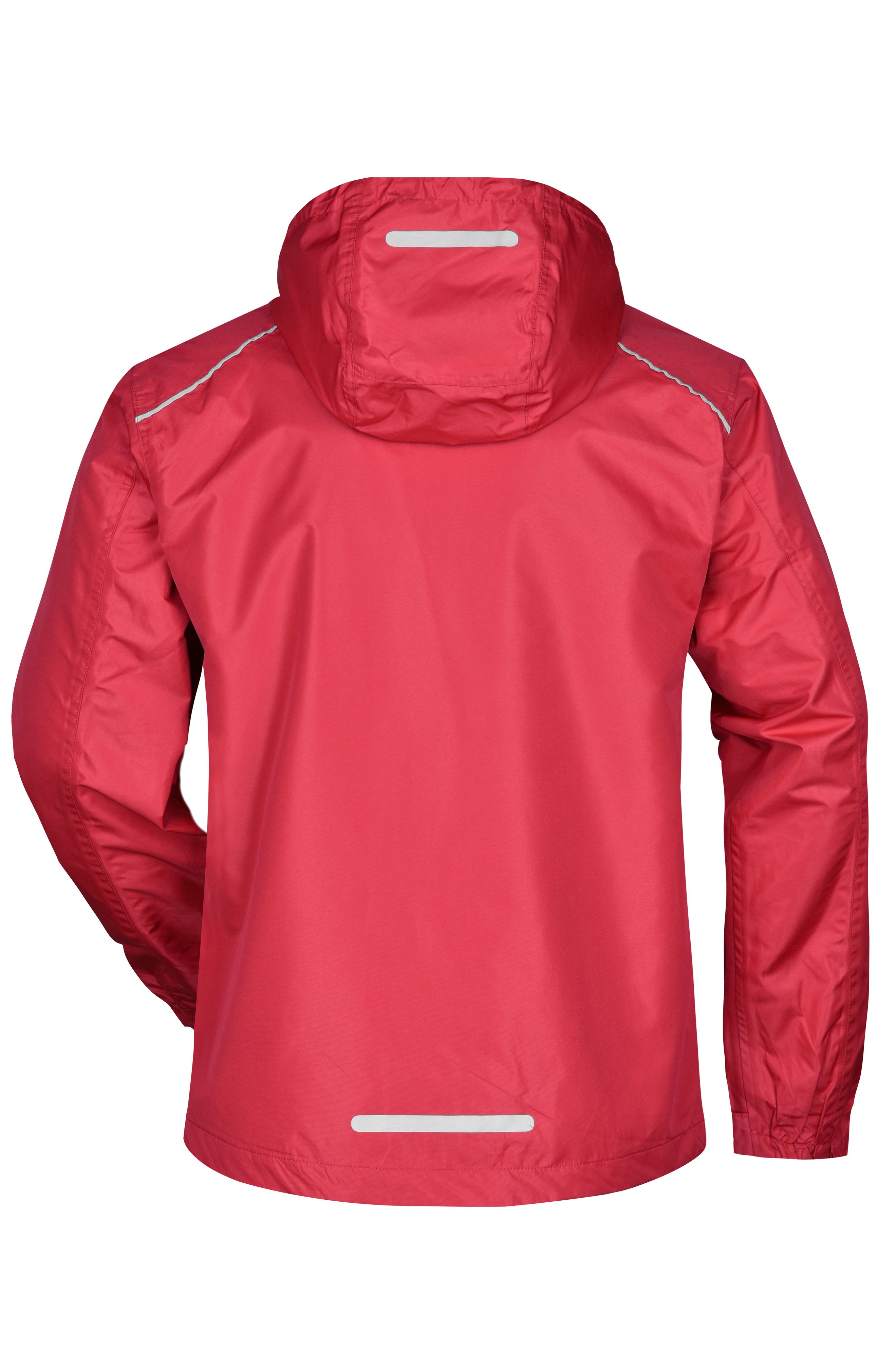Men Men's Rain Jacket Red/blackDaiber