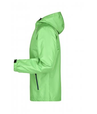 Men Men's Rain Jacket Spring-green/navy 8372