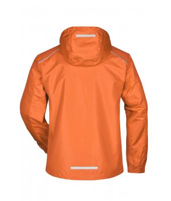 Men Men's Rain Jacket Orange/carbon 8372