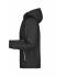 Men Men's Rainjacket Black/silver 8372