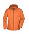 Herren Men's Rainjacket Orange/carbon 8372