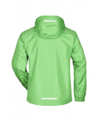 Men Men's Rainjacket Spring-green/navy 8372