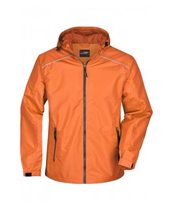 Men Men's Rainjacket Orange/carbon 8372