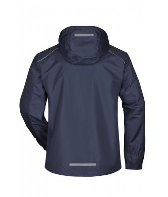 Men Men's Rainjacket Navy/red 8372