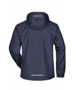 Homme Veste coupe-vent homme Marine/rouge 8372