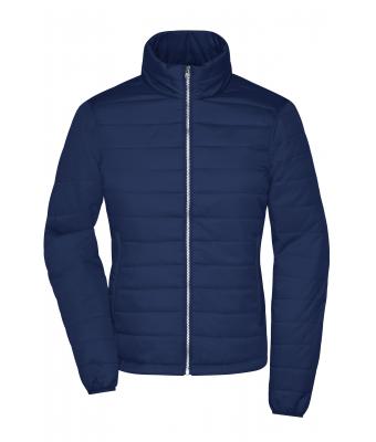 Dames Ladies' Padded Jacket Navy 8382