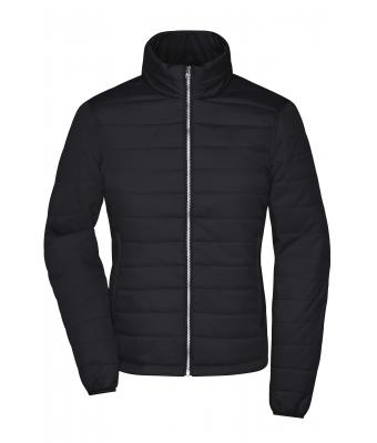 Dames Ladies' Padded Jacket Zwart 8382