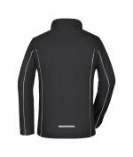 Ladies Ladies' Zip-Off Softshell Jacket Black/silver 8405