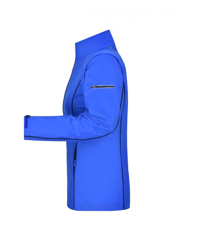 Damen Ladies' Zip-Off Softshell Jacket Nautic-blue/navy 8405