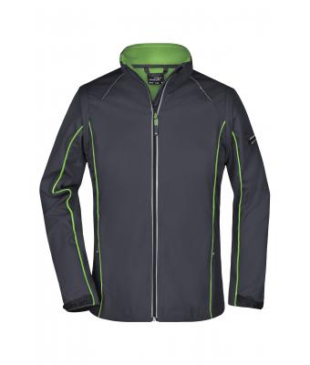 Ladies Ladies' Zip-Off Softshell Jacket Iron-grey/green 8405