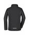 Dames Ladies' Zip-Off Softshell Jacket Zwart/zilver 8405