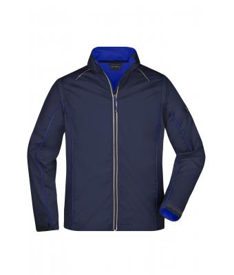 Heren Men's Zip-Off Softshell jacket Navy/royal 8406