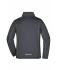 Heren Men's Zip-Off Softshell jacket Ijzergrijs/groen 8406