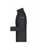 Herren Men's Zip-Off Softshell Jacket Black/red 8406