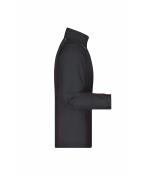 Herren Men's Zip-Off Softshell Jacket Black/red 8406