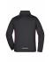 Heren Men's Zip-Off Softshell jacket Zwart/rood 8406