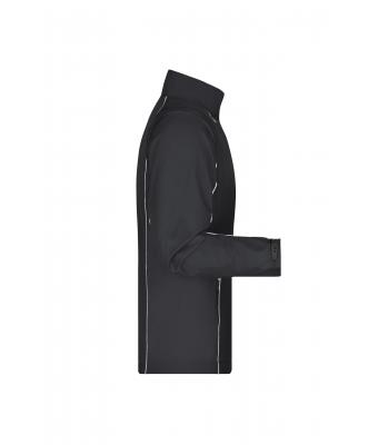 Homme Veste softshell 2 en 1 homme Noir/argent 8406