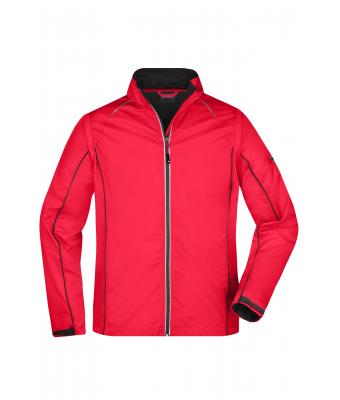 Homme Veste softshell 2 en 1 homme Rouge/noir 8406