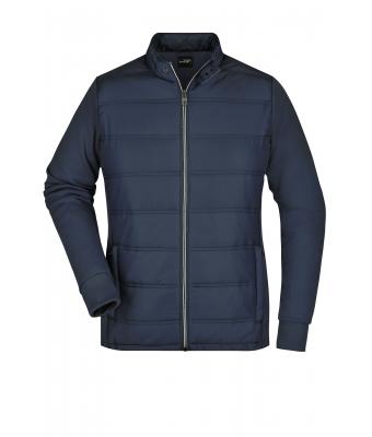 Damen Ladies' Hybrid Sweat Jacket Navy 8413