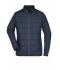 Dames Ladies' Hybrid Sweat Jacket Navy 8413